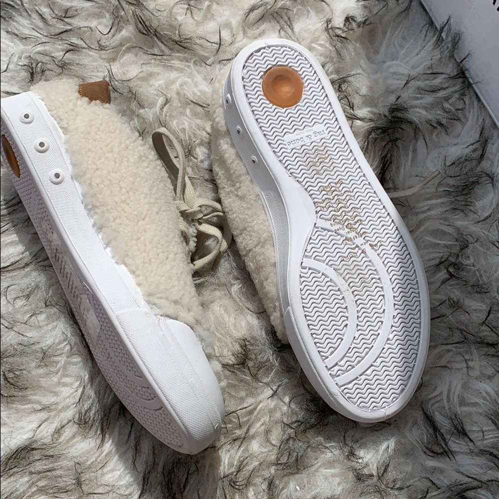 Rag & Bone Standard Issue Shearling Sneakers - Picture 6 of 8